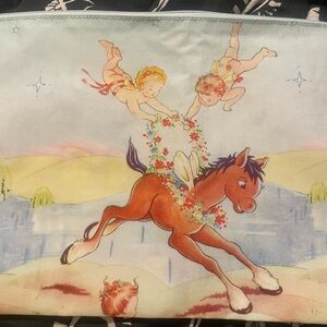 BAGGU Molly Goddard Large Flat Pouch NWOT